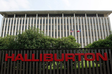 Halliburton headquarters near downtown Houston in 2003.