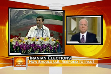 John McCain on the Today Show