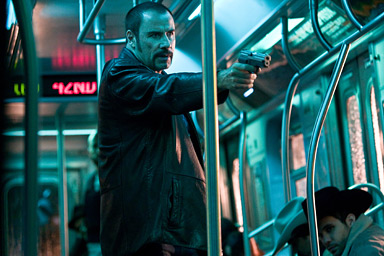 John Travolta in "The Taking of Pelham 1 2 3."