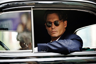 Johnny Depp in "Public Enemies."