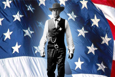 Gary Cooper in "High Noon"