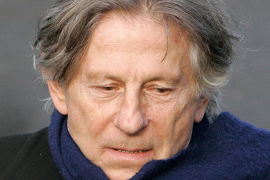 Polish-born film director Roman Polanski during the burial ceremony for French film maker Claude Berri in Montrouge, outside Paris, Thursday, Jan. 15, 2009.