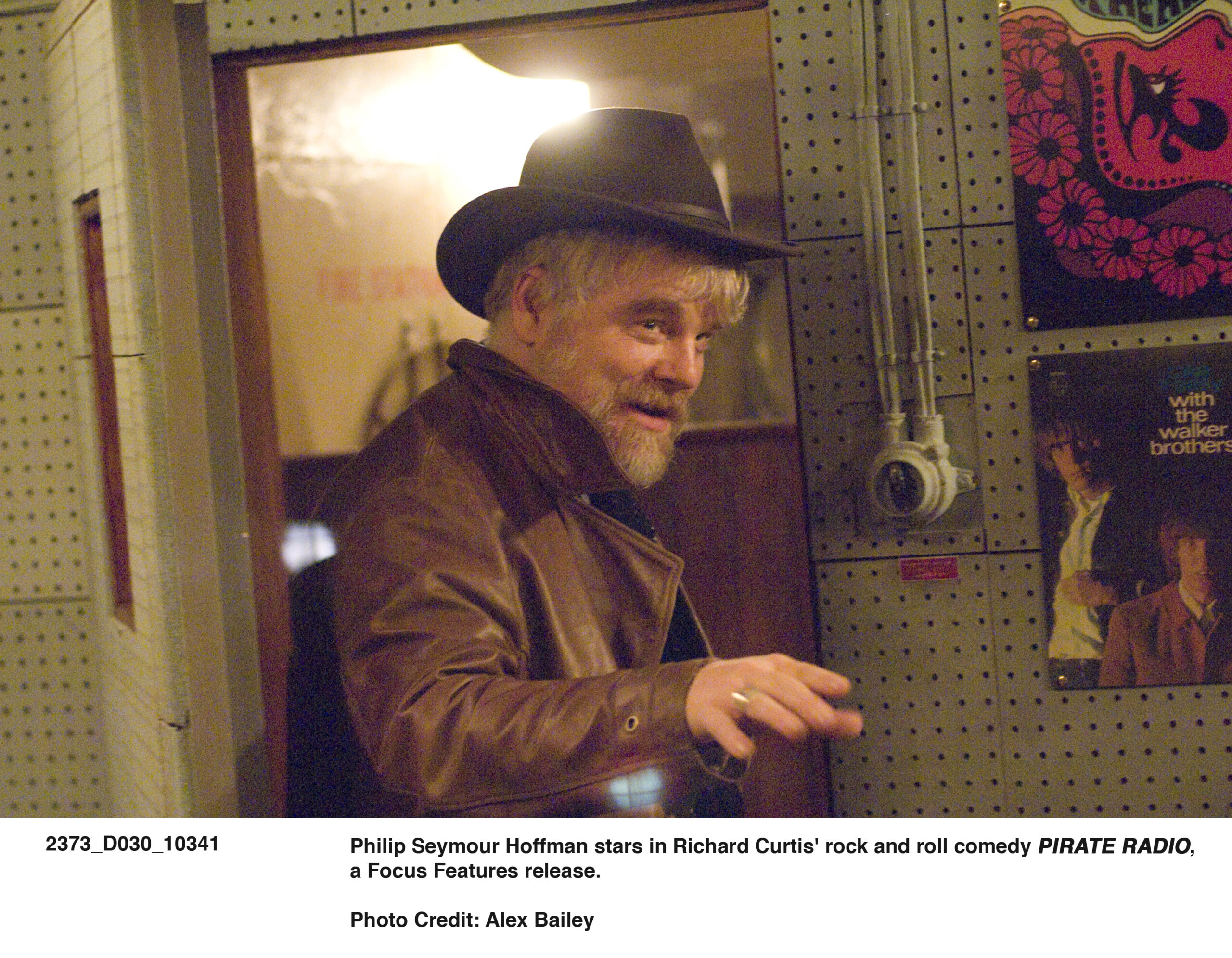 Philip Seymour Hoffman stars in Richard Curtis' rock and roll comedy PIRATE RADIO, a Focus Features release.  Photo Credit: Alex Bailey