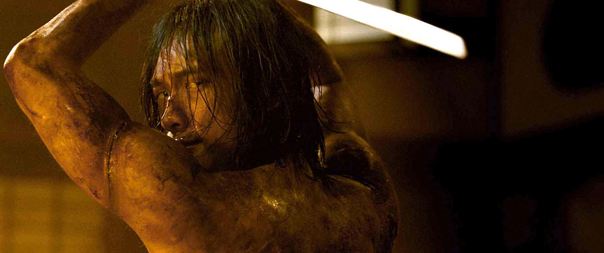Rain in "Ninja Assassins."