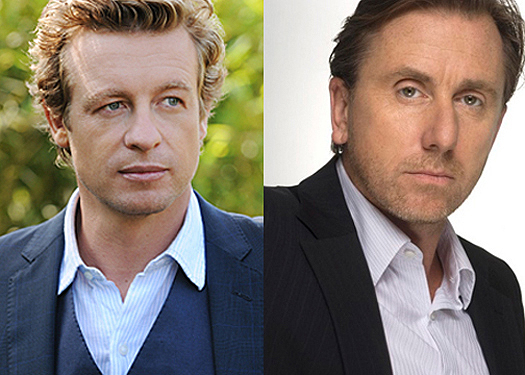 Simon Baker from "The Mentalist" and Tim Roth from "Lie to Me"