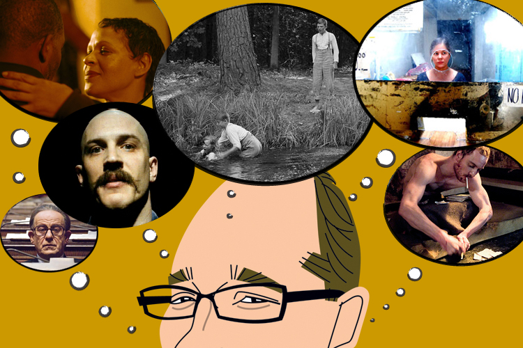 Bottom left, clockwise: "Il Divo," "Bronson," "35 Shots Of Rum," "The White Ribbon," "Serbis," "Hunger"