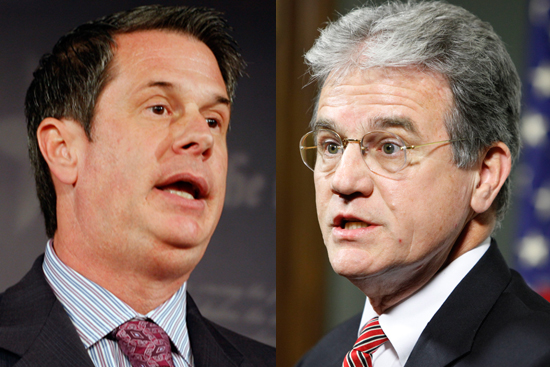 Sen. David Vitter, R-La. and Oklahoma Sen. Tom Coburn