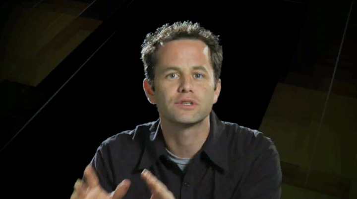 A still from Kirk Cameron's promotional video for "Origin Into Schools."