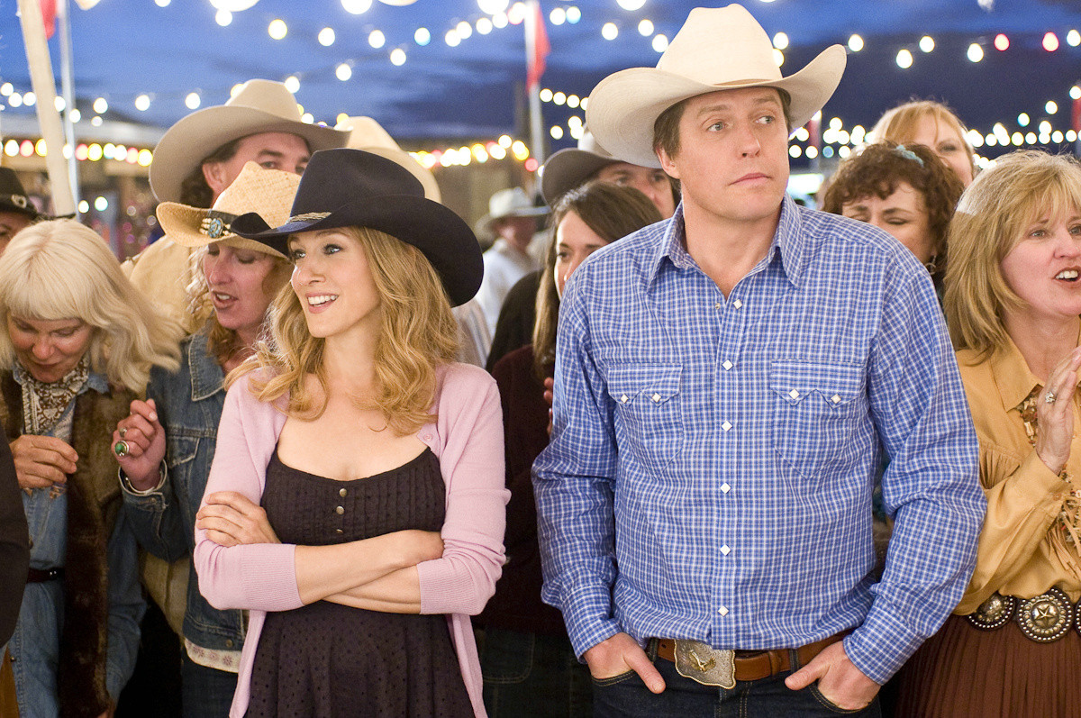 Meryl  (Sarah Jessica Parker) and Paul Morgan (Hugh Grant)