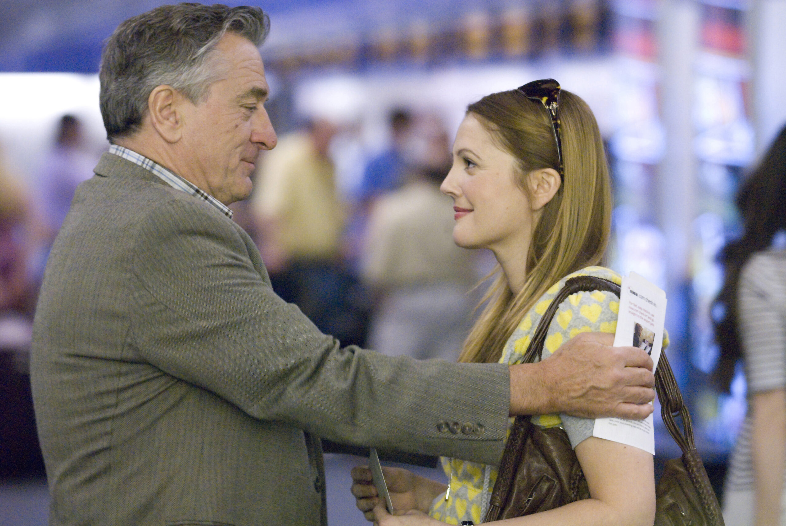 Robert De Niro and Drew Barrymore in "Everybody's Fine."