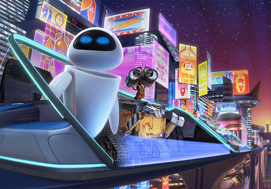 A still from "Wall-E"