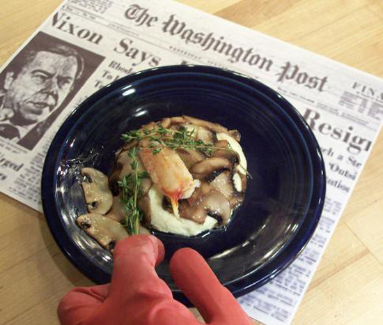 Caught Red-Handed: Lobster Flim Flan