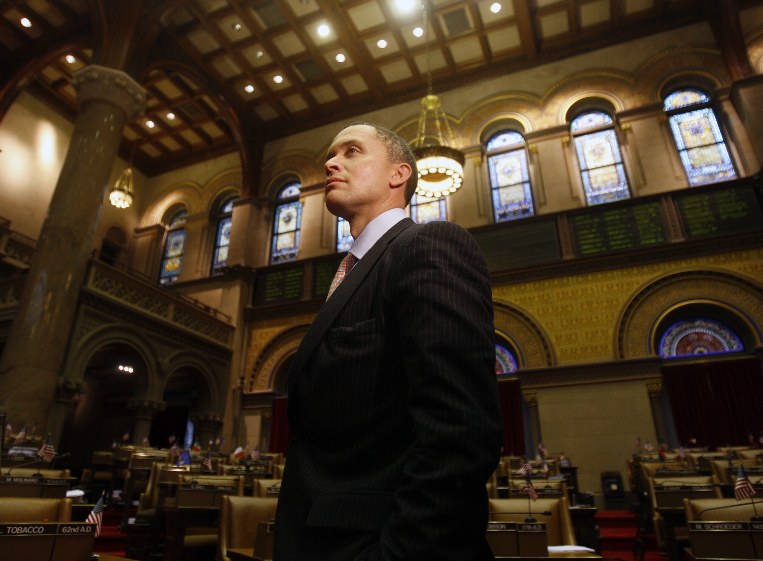 in Albany, N.Y., on Monday, Jan. 25, 2010.   (AP Photo/Mike Groll) (Mike Groll)