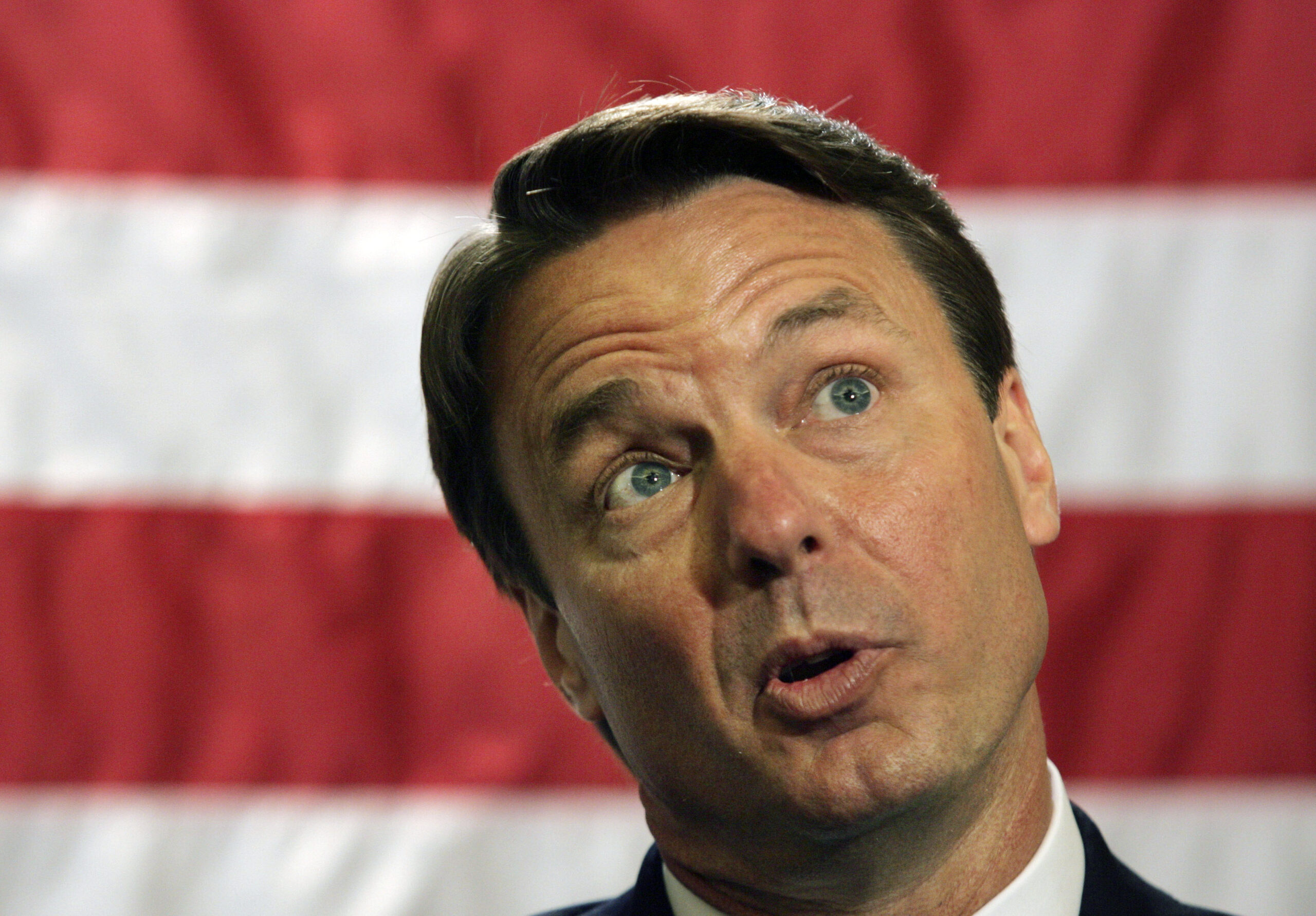 Democratic presidential hopeful John Edwards speaks in New York, Thursday, June 7, 2007.  (AP Photo/Kathy Willens) (AP)