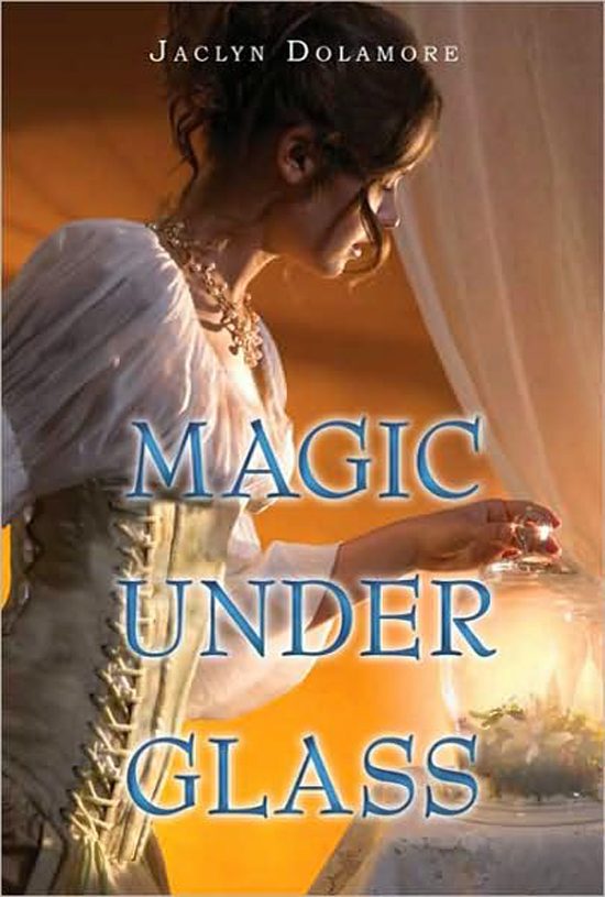 Detail from cover of "Magic Under Glass"