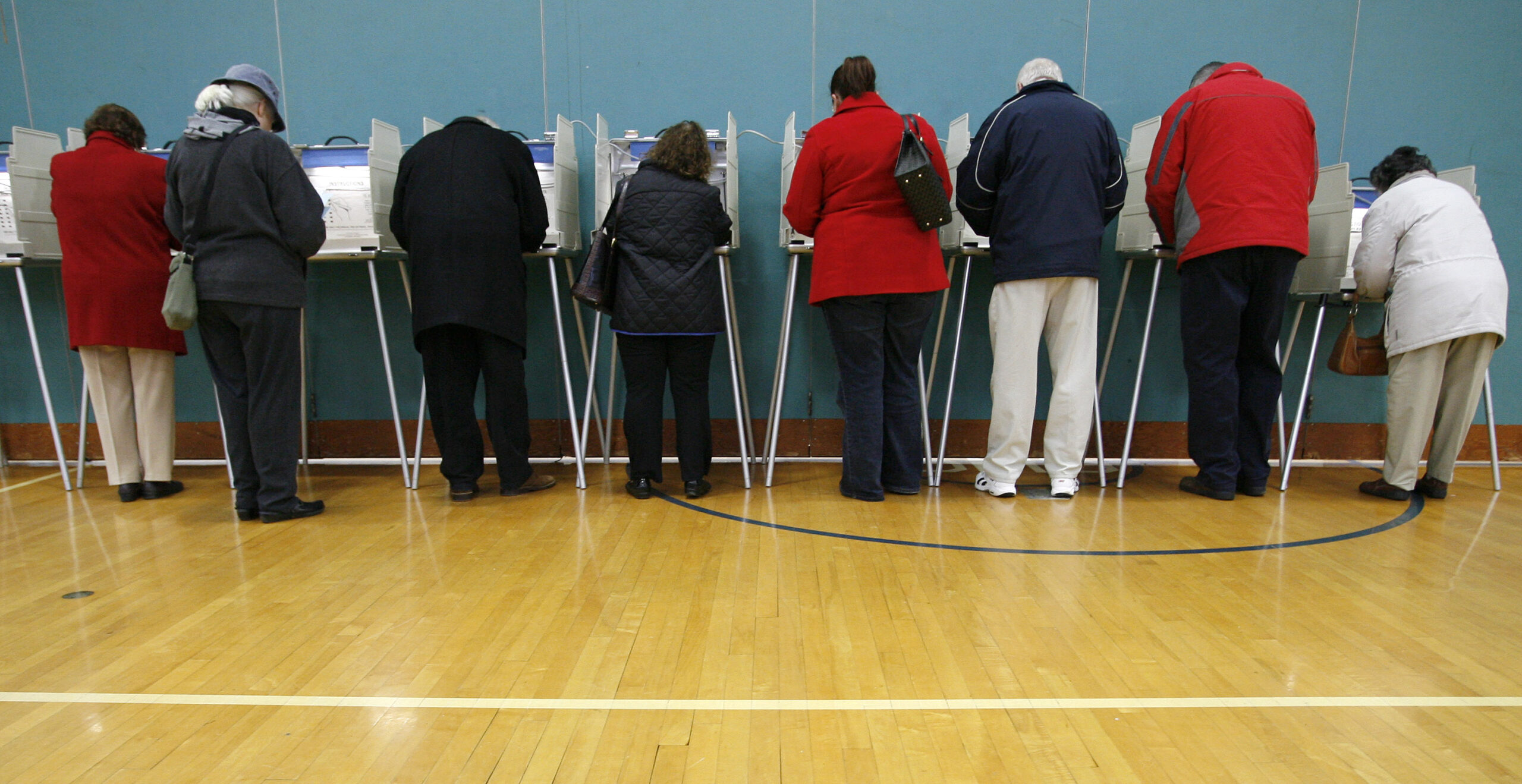 Massachusetts residents cast their votes in a special election to fill the U.S. Senate seat left vacant by the death of Sen. Edward Kennedy, in Seekonk, Mass. Tuesday, Jan. 19, 2010. Democrat candidate, Massachusetts Attorney General Martha Coakley, state Sen. Scott Brown, R-Wrentham, and independent Joseph L. Kennedy, no relation to Sen. Kennedy, are in the race. (AP Photo/Stew Milne) (Associated Press)