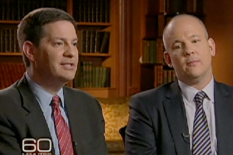 Mark Halperin and John Heilemann on 60 Minutes