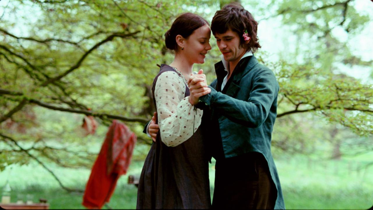 Abbie Cornish and Ben Whishaw in "Bright Star"