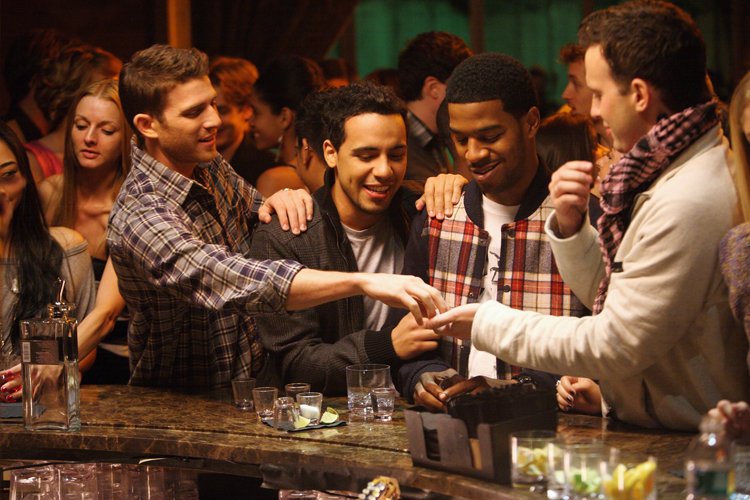 Bryan Greenberg, Victor Rasuk, Scott "Kid Cudi" Mescudi and Eddie Kaye Thomas in "How to Make It in America."