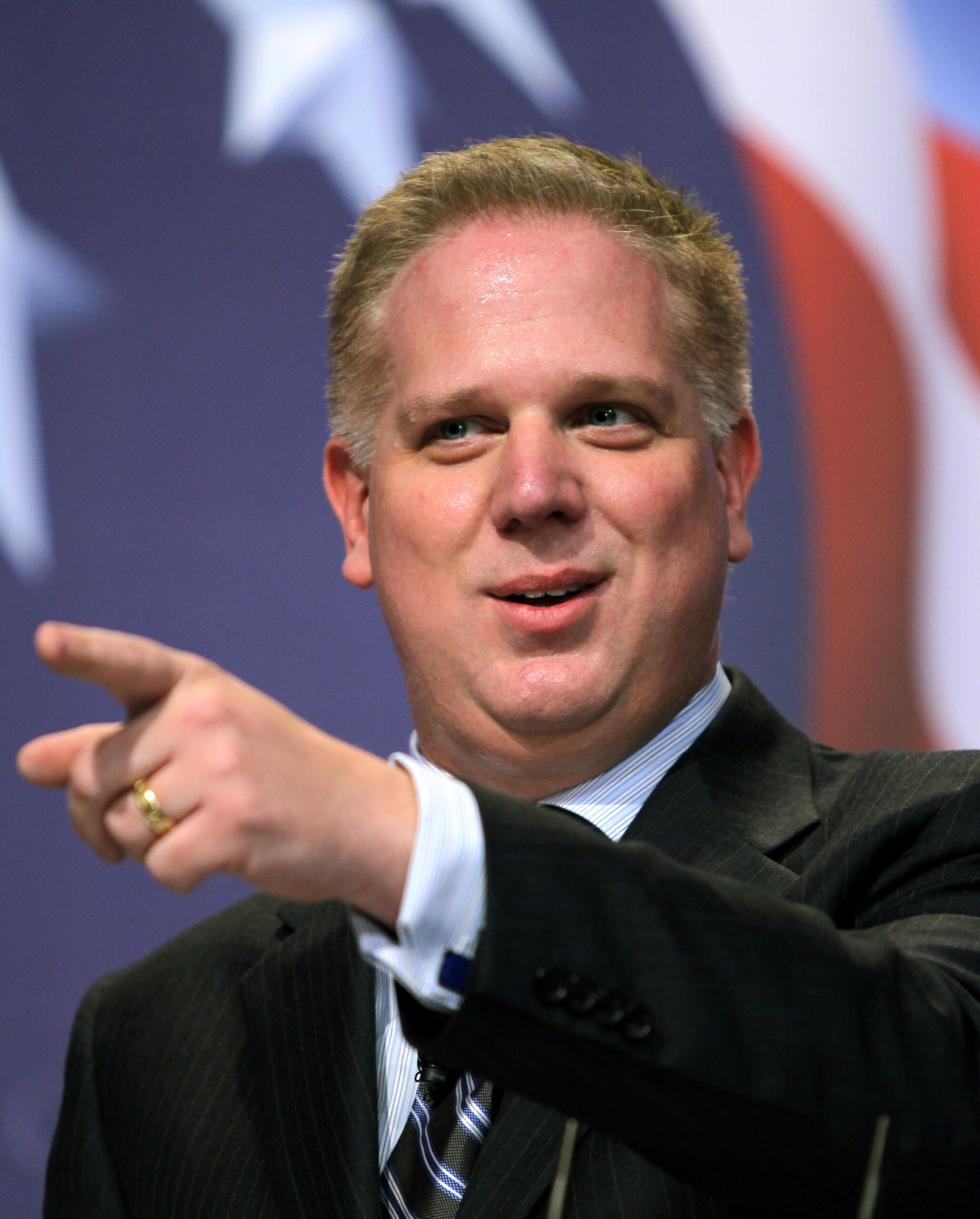 T.V. host Glenn Beck addresses the Conservative Political Action Conference (CPAC)  in Washington on Saturday Feb. 20,2010.(AP Photo/Jose Luis Magana) (Jose Luis Magana)