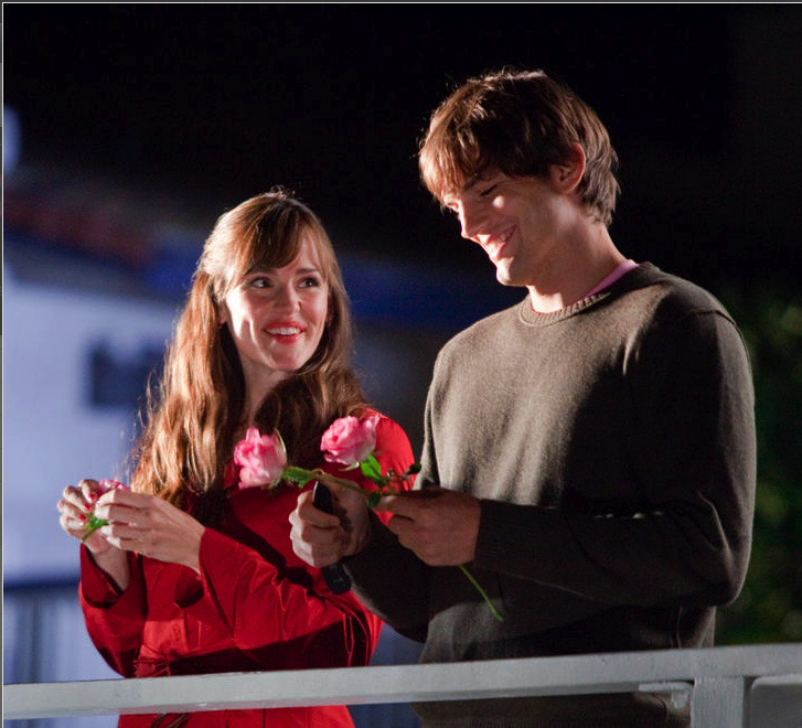 Jennifer Garner and Ashton Kutcher in "Valentine's Day."