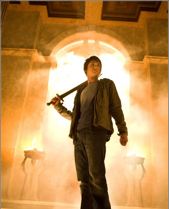 Logan Lerman in "Percy Jackson and the Olympians: The Lightning Thief."