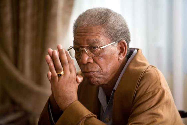 Morgan Freeman in "Invictus"