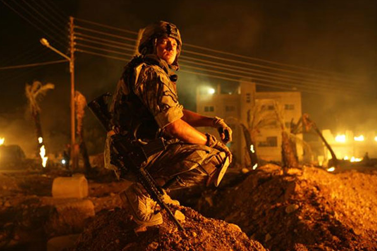 Jeremy Renner in "The Hurt Locker."