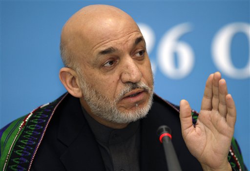 Afghanistan President Hamid Karzai (AP/Ibrahim Usta)