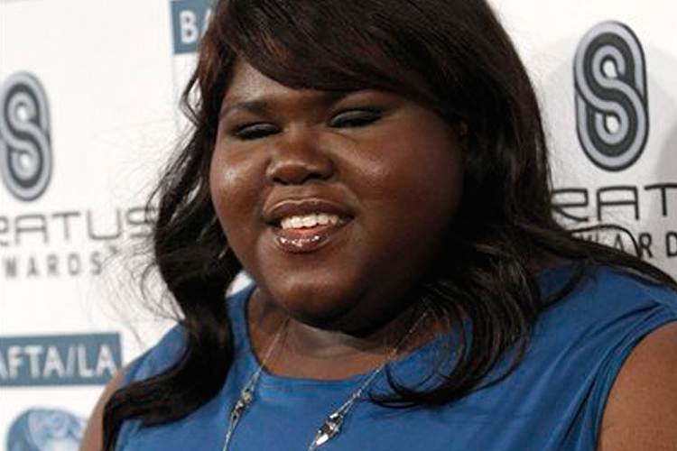 Gabourey Sidibe in January.