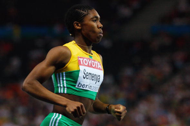 Caster Semenya in August, 2009.
