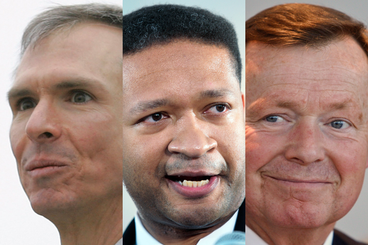 Reps. Dan Lipinski (D-Ill.), Artur Davis (D-Ala.) and Earl Pomeroy (D-N.D.)