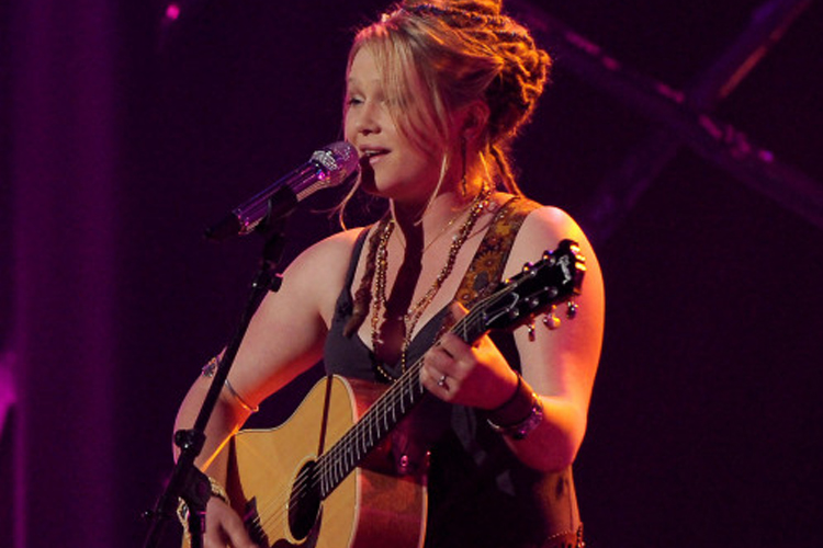 Crystal Bowersox performing on "American Idol" Tuesday night.