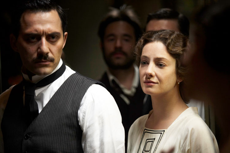 Filippo Timi and Giovanna Mezzogiorno in "Vincere."
