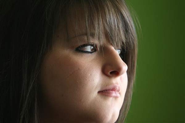 Constance McMillen, an 18-year-old senior at Itawamba County Agricultural High School, is photographed Thursday, March 11, 2010, in Fulton, Miss., a day after the high school announced they wouldn't hold the senior prom April 2. McMillen wanted to bring a same-sex date and wear a tuxedo.