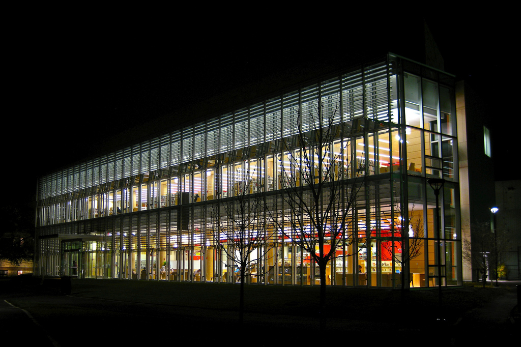The new addition to the Cambridge Public Library