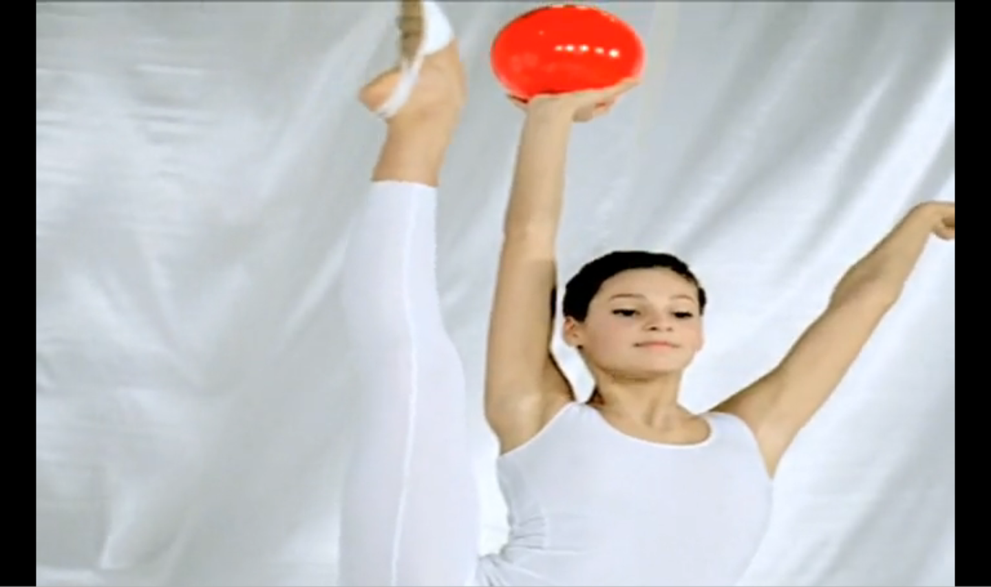 Kotex commercial screen shot