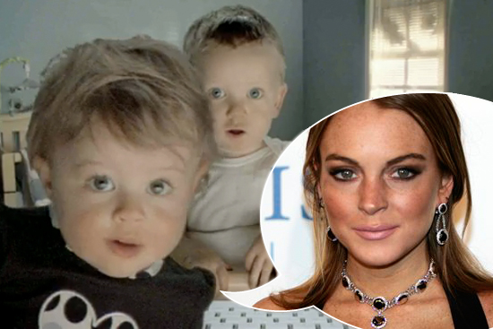 Inset: Lindsay Lohan