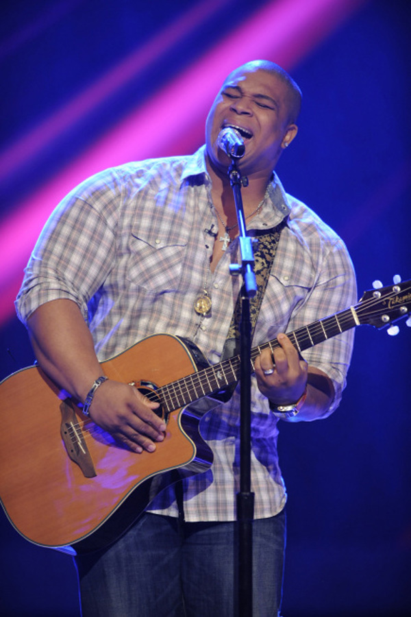 AMERICAN IDOL: TOP 24:  Michael Lynche performs in front of the judges on AMERICAN DOL airing Wednesday, Feb. 24 on FOX.  CR: Michael Becker/ FOX.