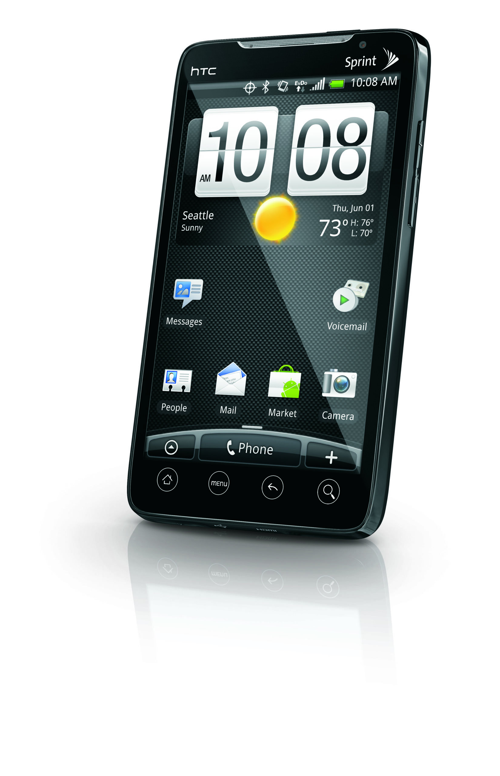 Sprint's HTC Evo G4 smartphone, unveiled Tuesday at CTIA