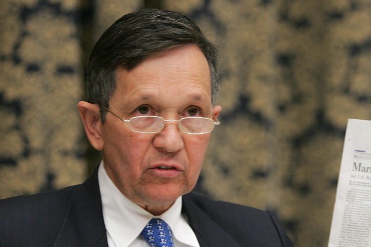 Rep. Dennis Kucinich, D-Ohio, in October 2008.