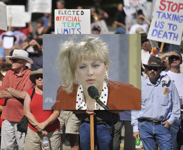 People protest at the Tea Party Movement : The Next Wave at the Oregon State Capitol in Salem, Ore., Saturday, Sept. 12, 2009. (AP Photo, Statesman Journal, Matt Gillis) (Matt Gillis | Statesman Journal)