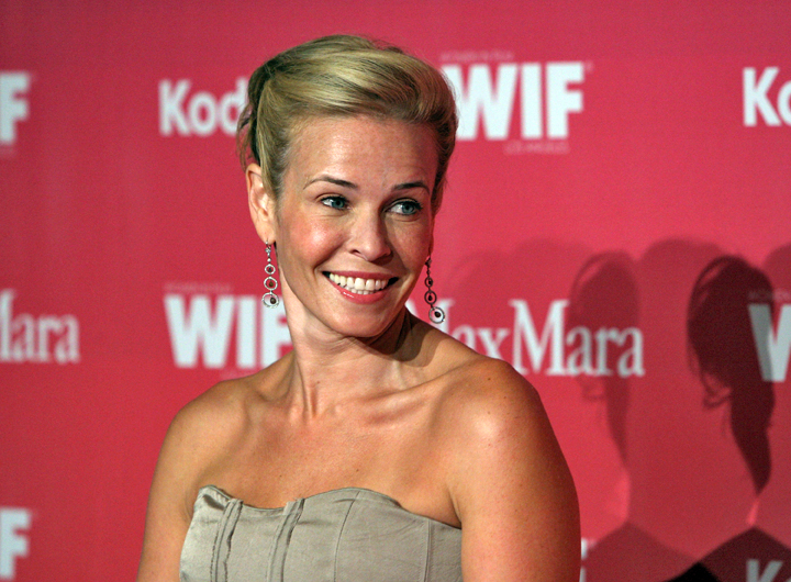 CENTURY CITY, CA - JUNE 12:  TV Personality Chelsea Handler arrives at the Women In Film 2009 Crystal And Lucy Awards at the Hyatt Regency Century Plaza Hotel on June 12, 2009 in Century City, California.  (Photo by Frazer Harrison/Getty Images) *** Local Caption *** Chelsea Handler (Frazer Harrison)
