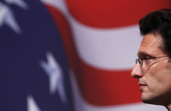 WASHINGTON - FEBRUARY 19:  House Minority Whip Eric Cantor (R-VA) listens during a panel discussion at the Conservative Political Action Conference annual meeting February 19, 2010 in Washington, DC. Conservative leaders have seized on U.S. President Obama's declining approval ratings as an opportunity to advance their conservative agenda during the group's annual meeting.  (Photo by Win McNamee/Getty Images) (Getty Images)