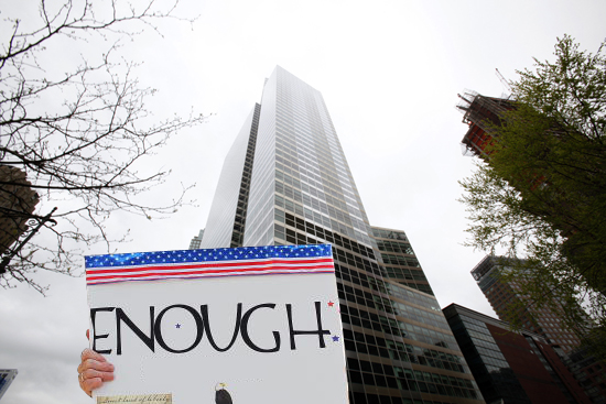 The new Goldman Sachs Group, Inc. headquarters, also known by its address as 200 West Street, is seen in New York's lower Manhattan, April 16, 2010. Goldman Sachs Group Inc was charged with fraud by the U.S. Securities and Exchange Commission over its marketing of a debt product tied to subprime mortgages that was designed to fail.     REUTERS/Brendan McDermid (UNITED STATES - Tags: BUSINESS CRIME LAW) (Â© Brendan Mcdermid / Reuters)