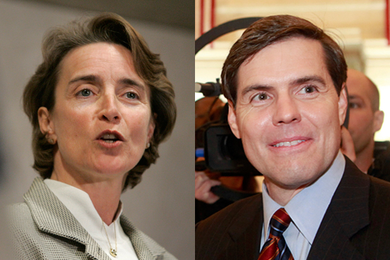 U.S. Sen. Blanche Lincoln, D-Ark. and Arkansas Lt. Gov. Bill Halter