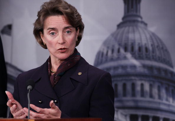 WASHINGTON - APRIL 20:  Sen. Blanche Lincoln (D-AR) participates in a news conference on Capitol Hill on April 20, 2010 in Washington, DC. The senator discussed how Wall Street reform will bring transparency and accountability to derivatives market.  (Photo by Mark Wilson/Getty Images) (Getty Images)
