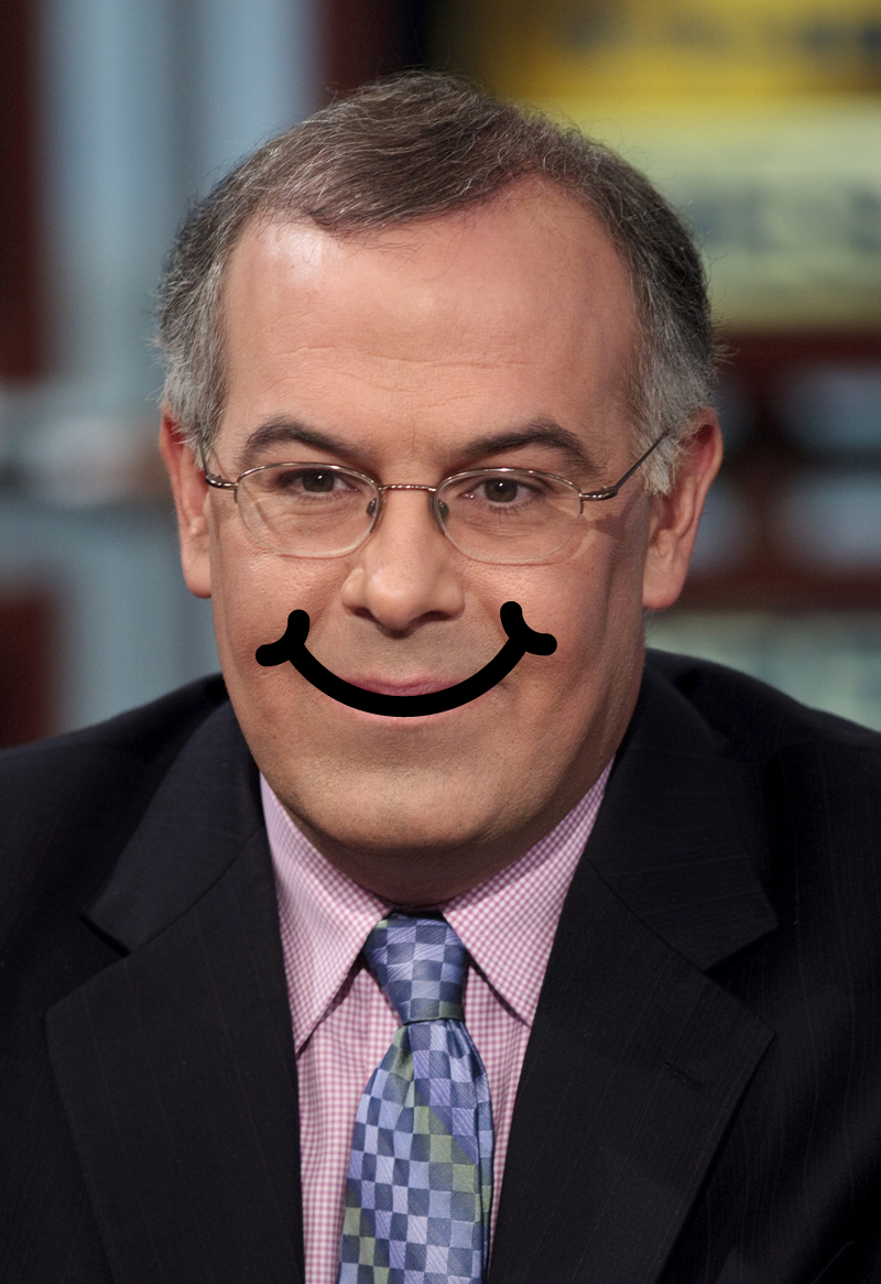 WASHINGTON - JANUARY 18:  (AFP OUT) Political commentator and columnist for the New York Times, David Brooks listens during a pre-taping of "Meet the Press" at NBC studios January 18, 2009 in Washington, DC. Brooks took part in a roundtable discussion about previous Presidential inaugurations, the celebration of Martin Luther King Day, this week's inauguration of U.S. President-elect Barack Obama, his whistle-stop train trip and his forthcoming administration.  (Photo by Brendan Smialowski/Getty Images for Meet The Press) *** Local Caption *** David Brooks (Brendan Smialowski)
