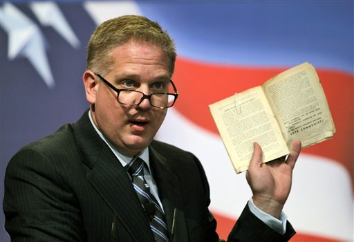 T.V. host Glenn Beck addresses the Conservative Political Action Conference (CPAC)  in Washington on Saturday Feb. 20, 2010.(AP Photo/Jose Luis Magana) (Associated Press)