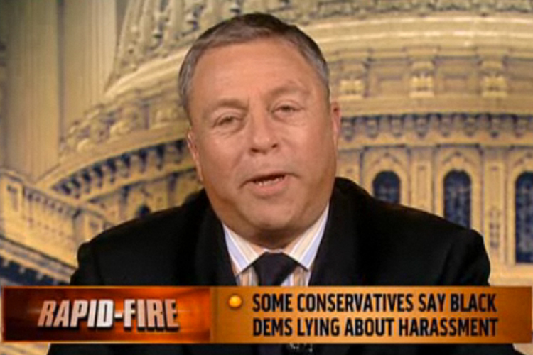Tony Blankley on MSNBC's "The Ed Show" yesterday.